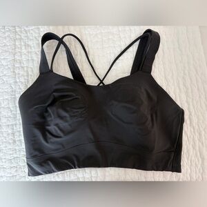 Black Women's Strappy Bralette - Comfortable Everyday Support